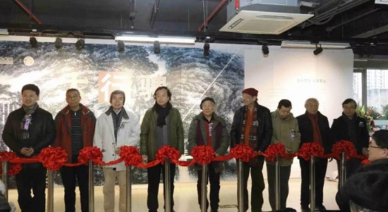 “太行骋怀”吕大江山水画个人作品展在北京博宝美术馆开幕