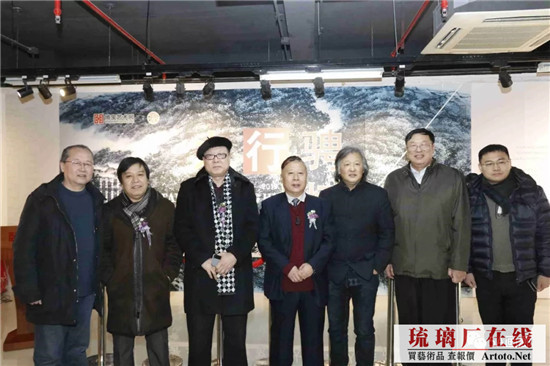 “太行骋怀”吕大江山水画个人作品展在北京博宝美术馆开幕