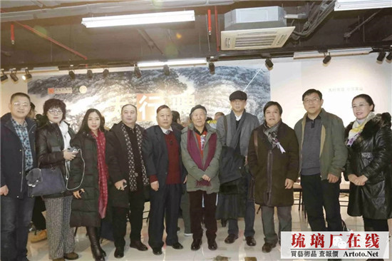 “太行骋怀”吕大江山水画个人作品展在北京博宝美术馆开幕