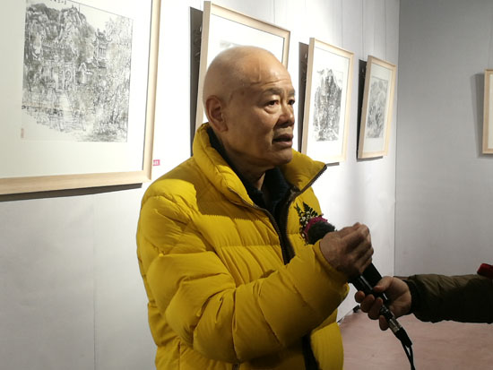 传承李家山水 意写边境风情 孙国庆山水画展在丹东隆重开幕