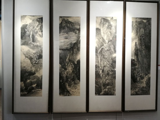 传承李家山水 意写边境风情 孙国庆山水画展在丹东隆重开幕