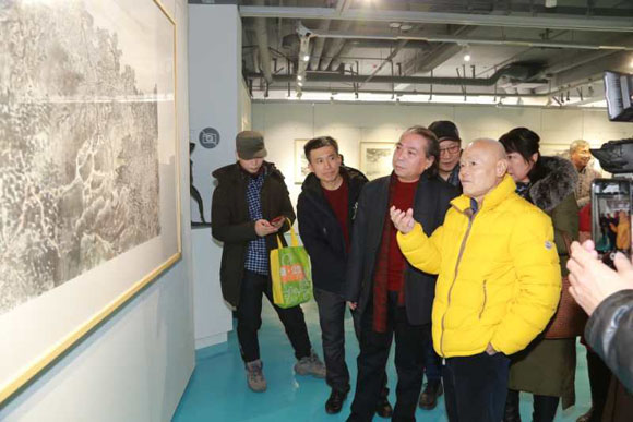 传承李家山水 意写边境风情 孙国庆山水画展在丹东隆重开幕