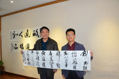 中国新闻出版书协在京举行庆祝新中国成立70周年书法作品展并召开2019年度工作会议