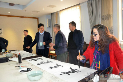 中国新闻出版书协在京举行庆祝新中国成立70周年书法作品展并召开2019年度工作会议