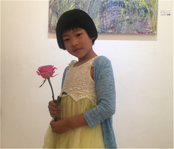 童趣--小画家宝儿个人作品展亮相银河SOHO