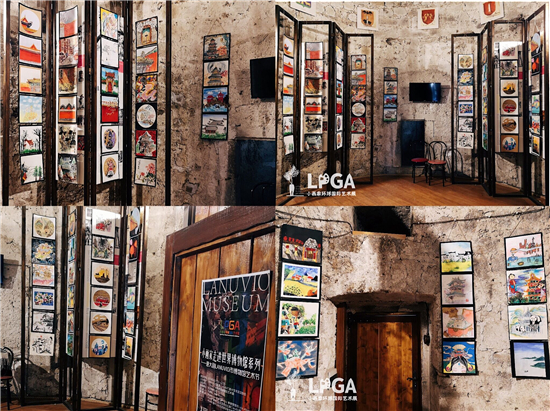 LPGA小画家环球国际艺术展走进意大利LANUVIO市博物馆