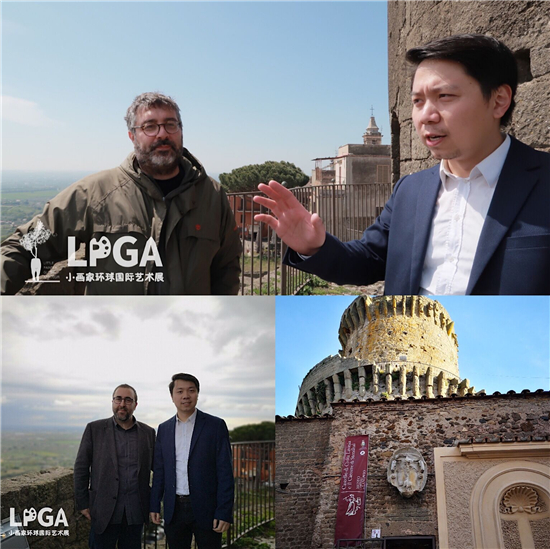 LPGA小画家环球国际艺术展走进意大利LANUVIO市博物馆