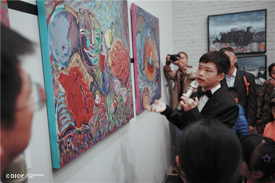 《预见未来——这只是个开始》Color儿童美术首届毕业作品展在星空间画廊开幕
