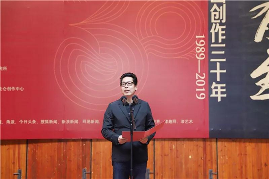 张泽国“大泽有鱼”展开幕,100件作品总结个人漆画创作三十年