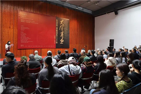 张泽国“大泽有鱼”展开幕,100件作品总结个人漆画创作三十年