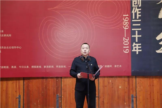 张泽国“大泽有鱼”展开幕,100件作品总结个人漆画创作三十年