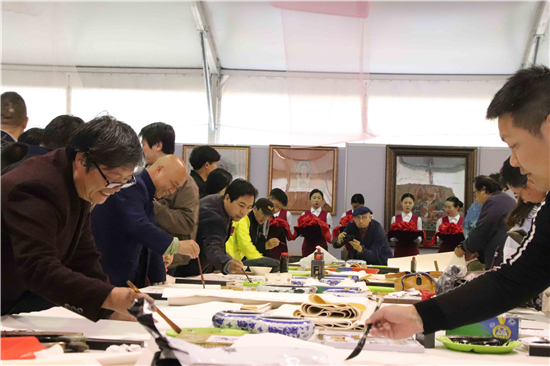 第十六回“中日友好古墨书道”书画交流展在京隆重开幕