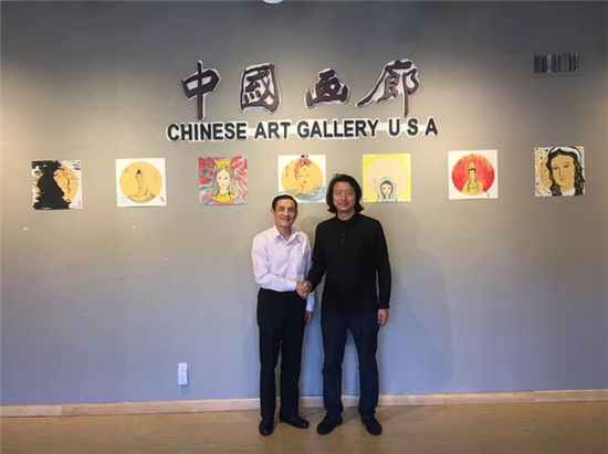 著名艺术家王麒诚《圣心》旧金山个展圆满成功!