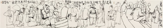 菩提树下无我在,书画世界有禅心