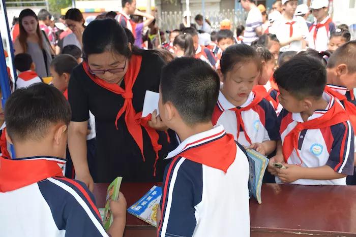 保定市莲池区 先锋晨光学区开展第二届好书漂流活动