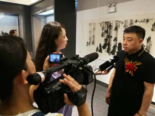 翰墨抒怀”中国书画院黑龙江分院书画作品展在齐齐哈尔博物馆开幕