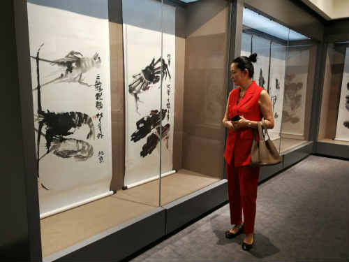 翰墨抒怀”中国书画院黑龙江分院书画作品展在齐齐哈尔博物馆开幕