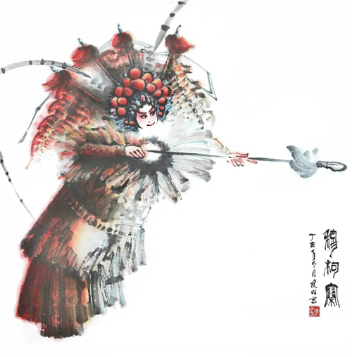 《戏影书画,抗疫迎春》主题艺术展