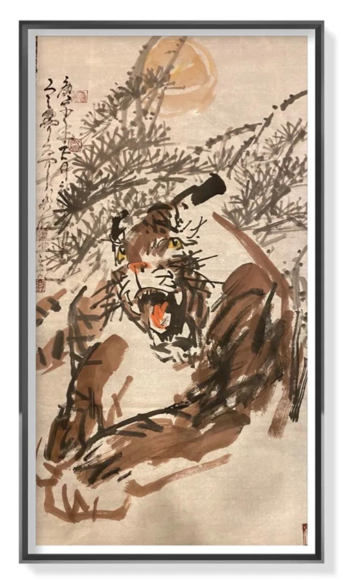 《戏影书画,抗疫迎春》主题艺术展