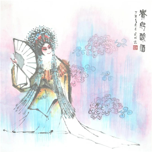 《戏影书画,抗疫迎春》主题艺术展
