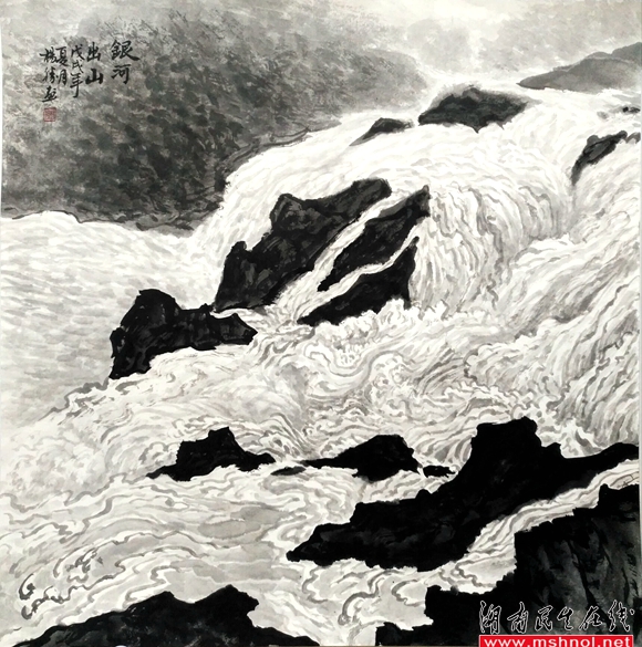 黔山之水--贵州籍青年画家杨胜作品欣赏