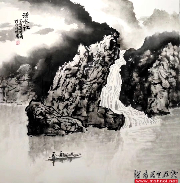 黔山之水--贵州籍青年画家杨胜作品欣赏
