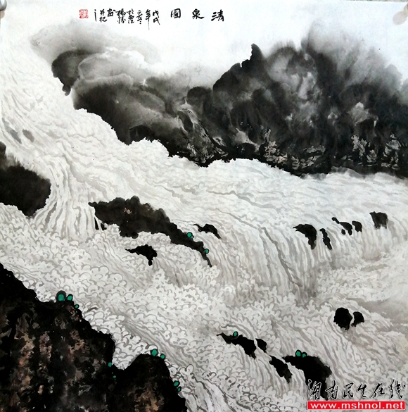黔山之水--贵州籍青年画家杨胜作品欣赏