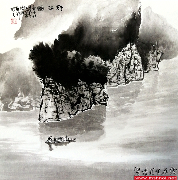 黔山之水--贵州籍青年画家杨胜作品欣赏