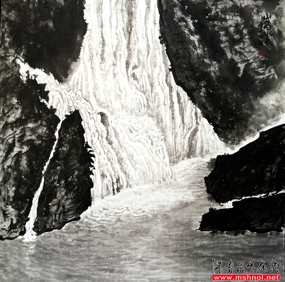 黔山之水--贵州籍青年画家杨胜作品欣赏