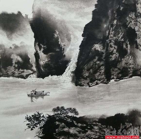 黔山之水--贵州籍青年画家杨胜作品欣赏