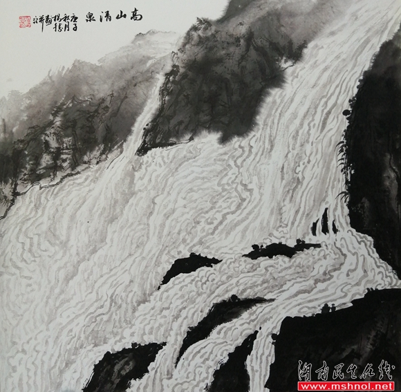 黔山之水--贵州籍青年画家杨胜作品欣赏
