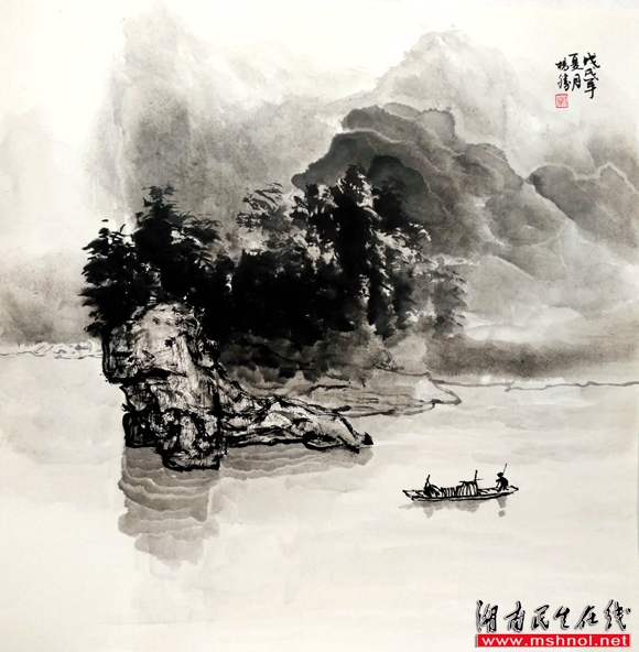 黔山之水--贵州籍青年画家杨胜作品欣赏