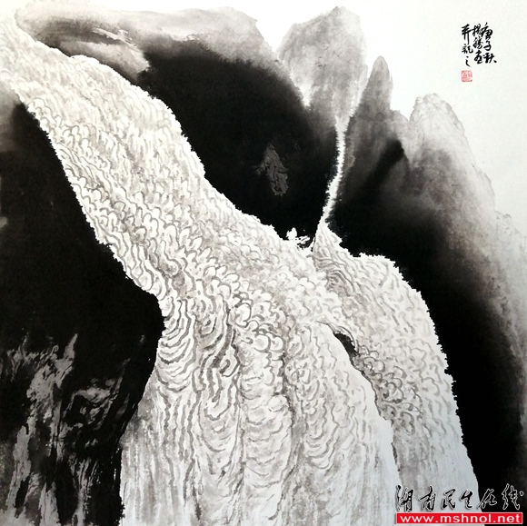 黔山之水--贵州籍青年画家杨胜作品欣赏
