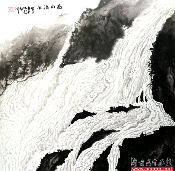 黔山之水--贵州籍青年画家杨胜作品欣赏