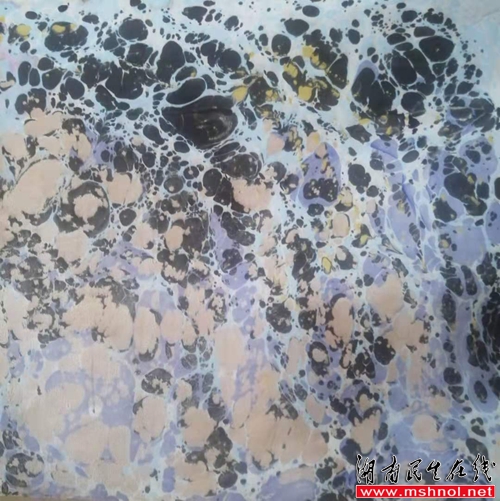 湖南“画乡小河”创始人、画家练亿章抽象画“源”主题艺术欣赏