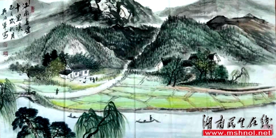 著名书画家吴政军老师作品欣赏