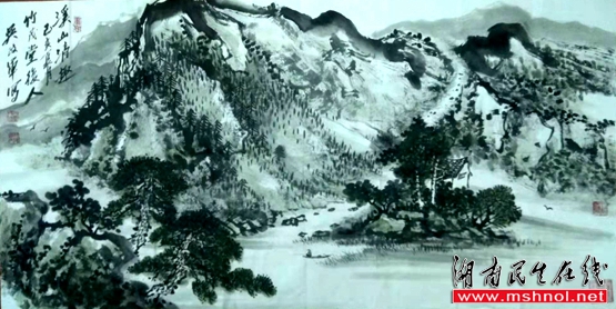 著名书画家吴政军老师作品欣赏