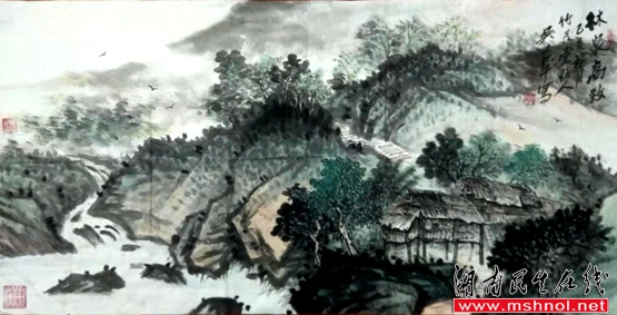 著名书画家吴政军老师作品欣赏