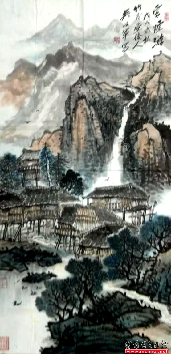 著名书画家吴政军老师作品欣赏