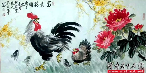 著名书画家吴政军老师作品欣赏